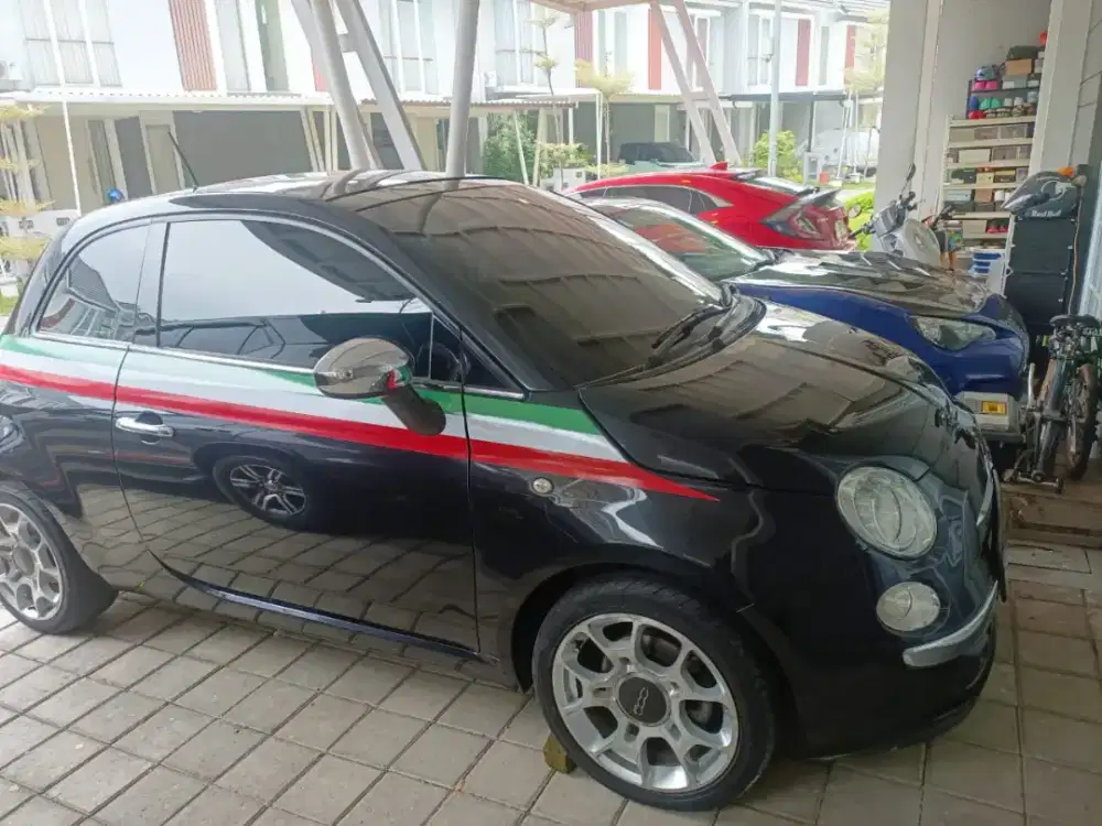 Jual fiat 500 lounge 2014 coupe