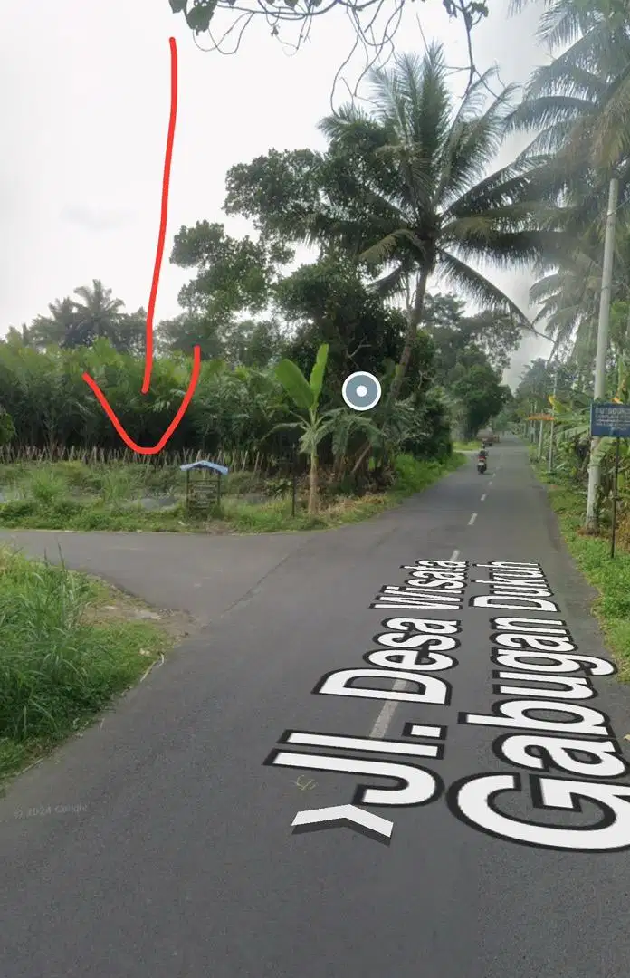 Tanah Pingir Jalan Utama Posisi Hook Best Location 1.5 Juta/m2 NEGO