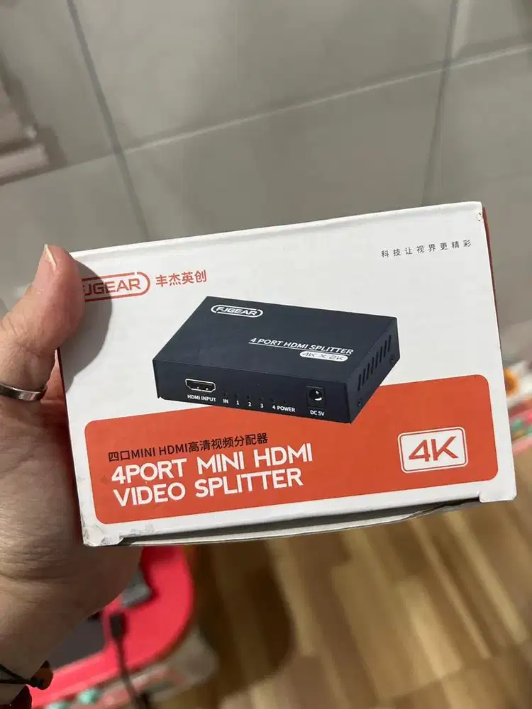 Hdmi splitter 4 port - baru