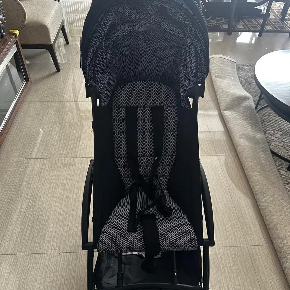 Stroller Babyzen Yoyo2-frame black-color airfrance + color pack aqua