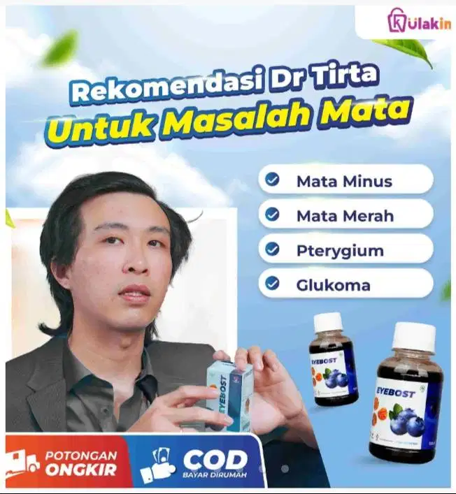 Madu Eyebost - Madu Herbal Suplemen Vitamin Mata Minus