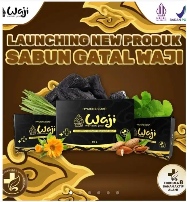 WAJI SABUN GATAL (1 PAKET 2 PCS)