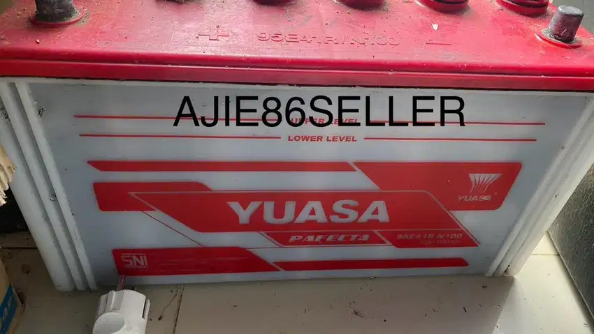 ACCU YUASA N100 Second Kondisi Bagus dan Normal