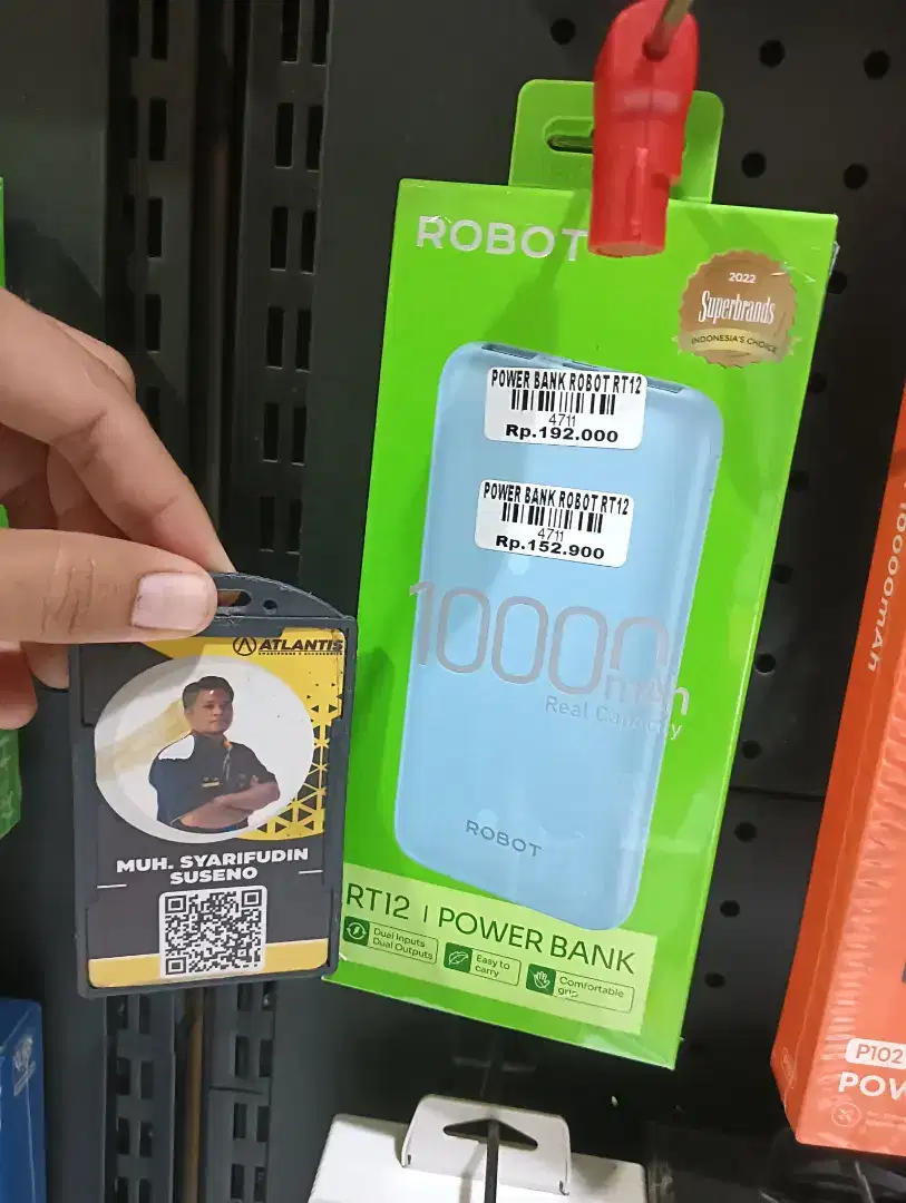POWER BANK ROBOT RT12 | ATLANTIS DAHSYAT