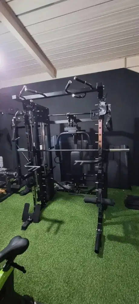 smith machine alat fitness komersial smith multy