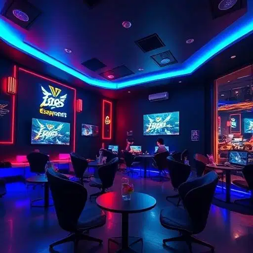 Kasir dan Waitress esports cafe