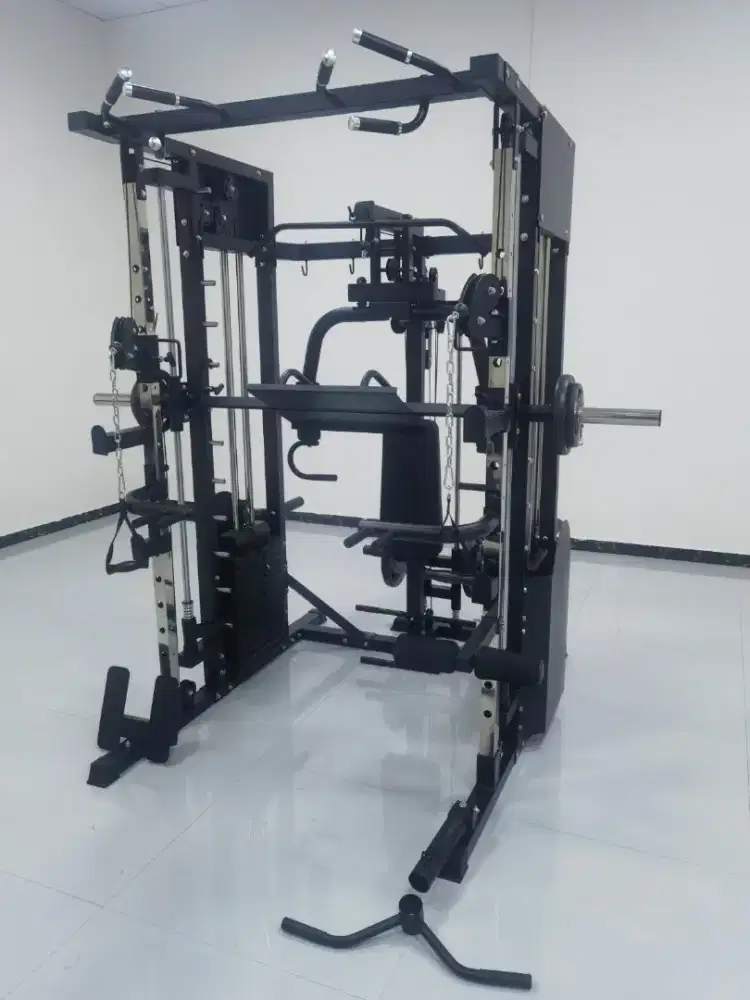 Smith machine multy trainer full set komersial fitness import