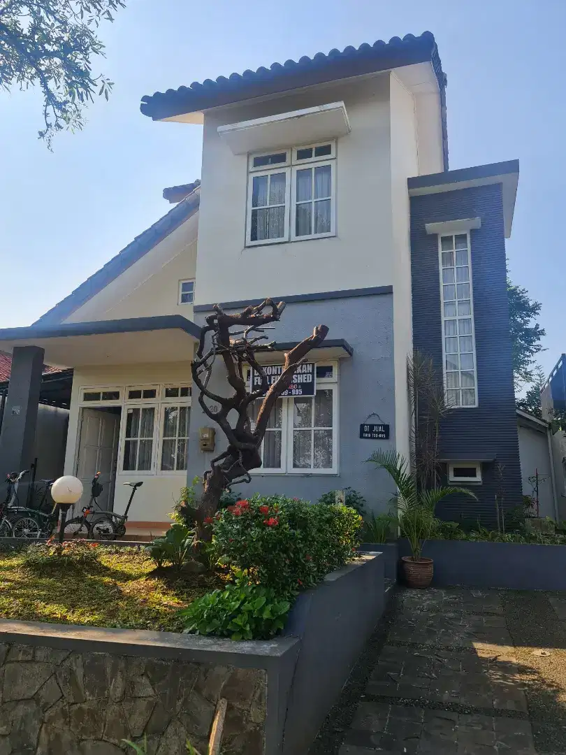 BU: Dijual Rumah Cantik Semi Furnished BNR Arga Nirwana - NEGO