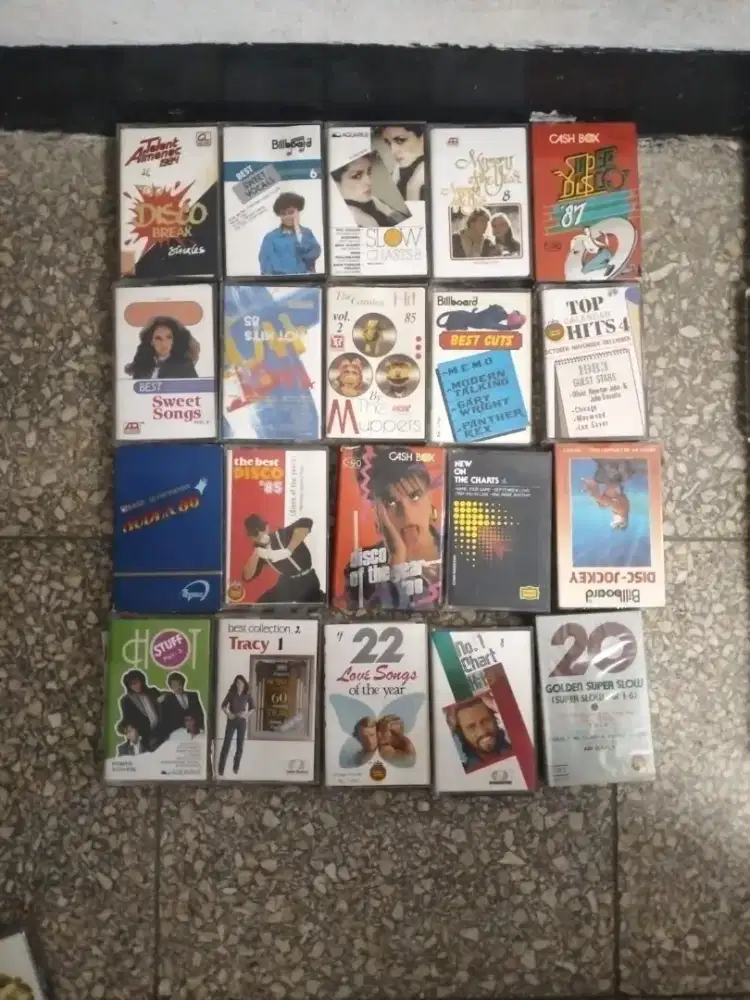 jual kaset/pita jadul