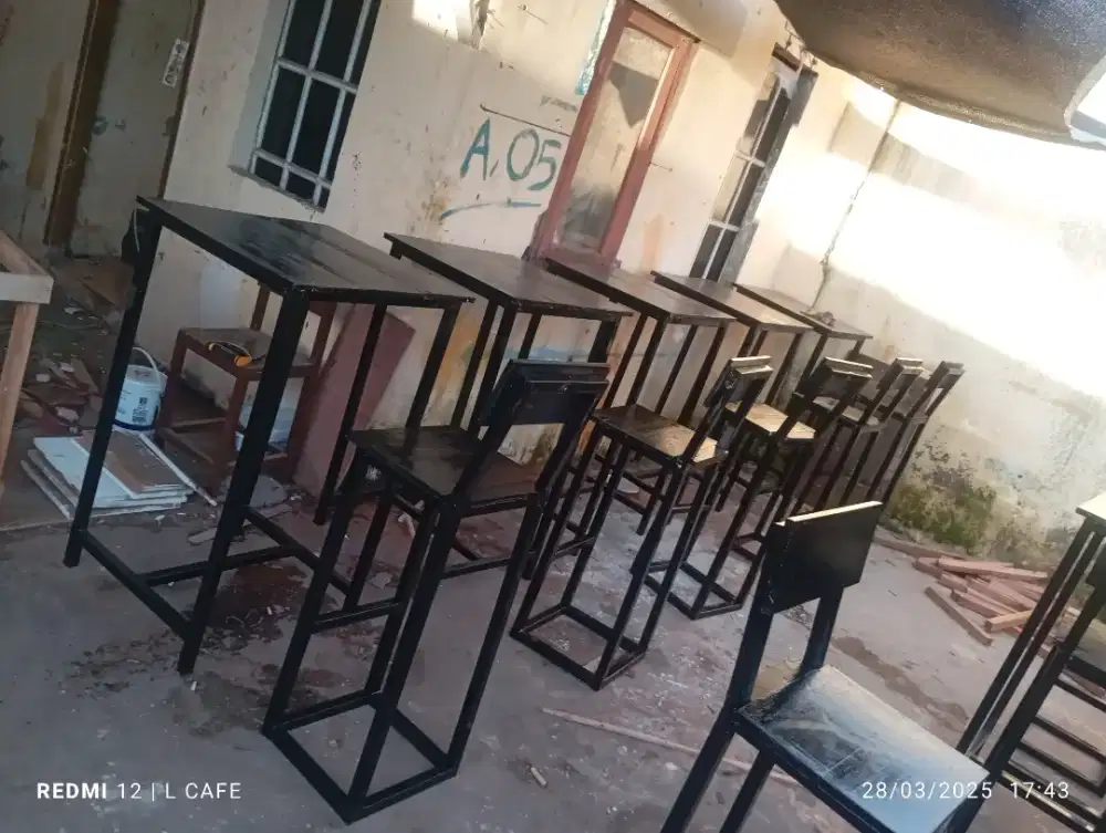 Meja cafe ,meja cafe bar,meja tinggi