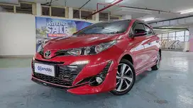KM Rendah TDP 8JT Toyota Yaris 1.5 TRD Sportivo Bensin-MT 2020 Merah