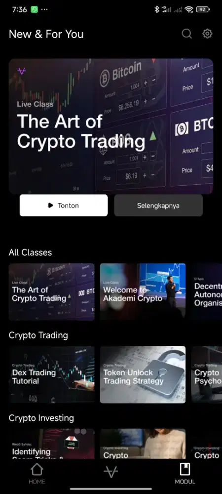 Member akademi crypto sisa exp ampe 2026