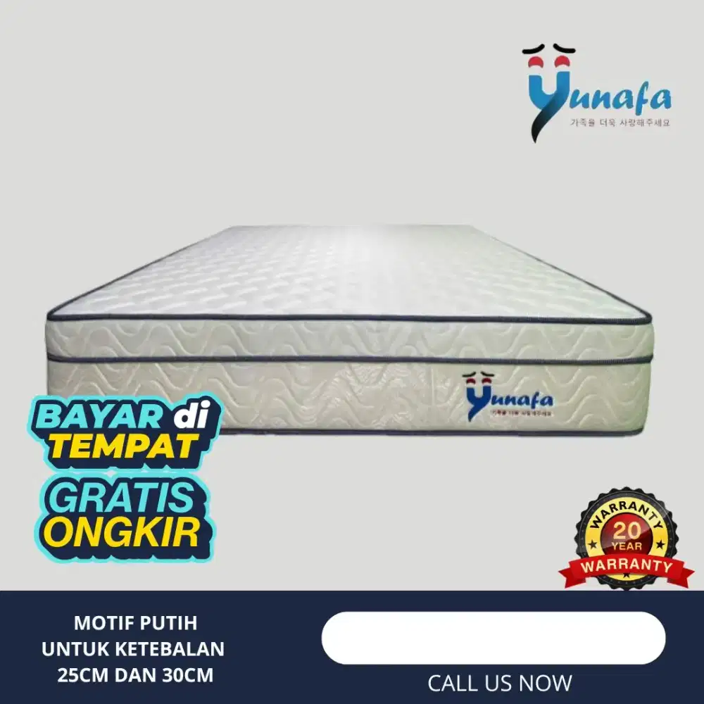 Kasur promo diskon 50 persen, cod gratis ongkir, 20taun garansi 655