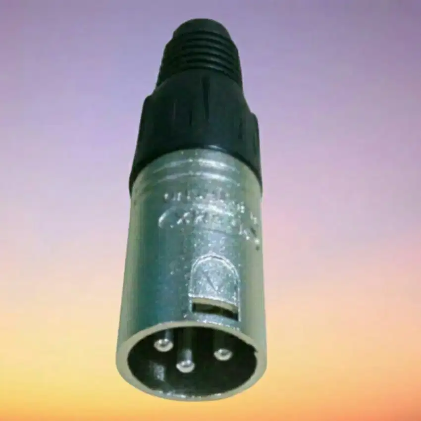 Jack XLR Newtrend Canon 3 Pin Male NC3MX