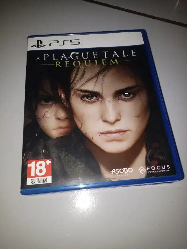 Kaset PS5 A Plague tale Requiem Like new