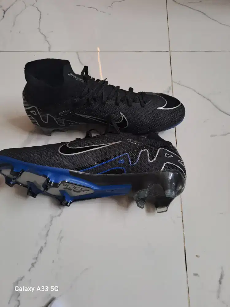 Sepatu Bola Nike Air Zoom Mercurial Vapor 15 Elite Black