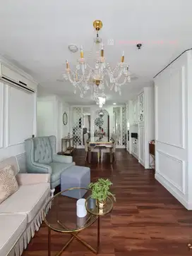 Apartemen Permata Senayan: 3 BR, Unit Keren, Furnished, Art Deco