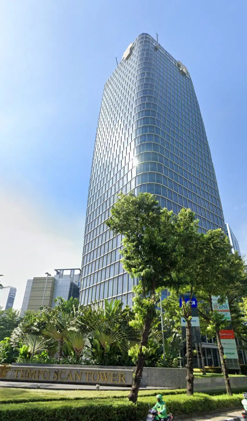 Sewa kantor Tempo scan tower gatot subroto