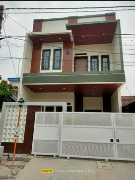 Rumah modern 2 Lantai, duta Bumi - Bekasi Utara