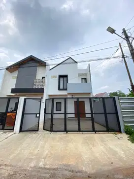 Rumah Baru Scandinavian Style Luas 208m² Siap Huni di Cinere