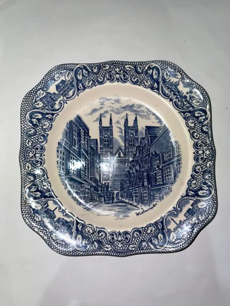 Piring antik keramik (terbatas, nego)