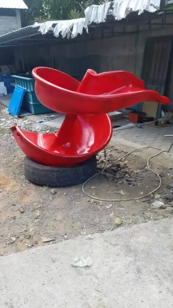 Perosotan fiberglass model spirall