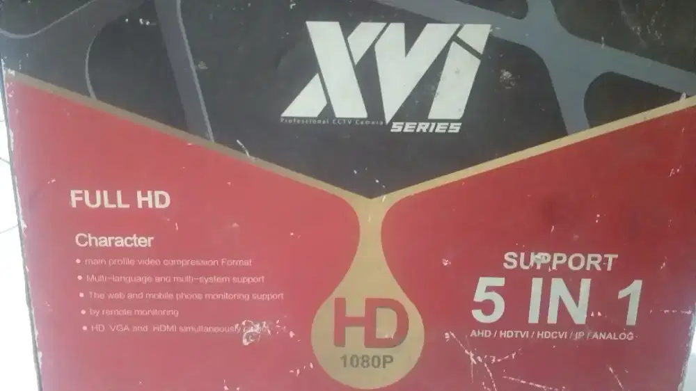 Professional CCTV series XVi 5 in 1