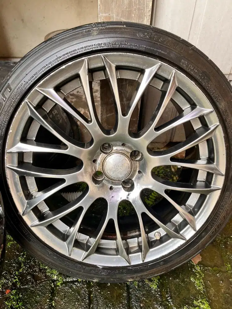 Velg R17 PCD 4x100 Bright Wheel RMS Sports