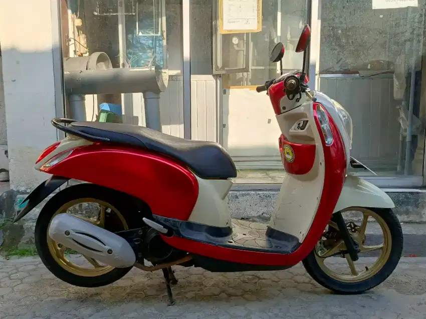 Scoopy FI 2014 komplit pajak hidup