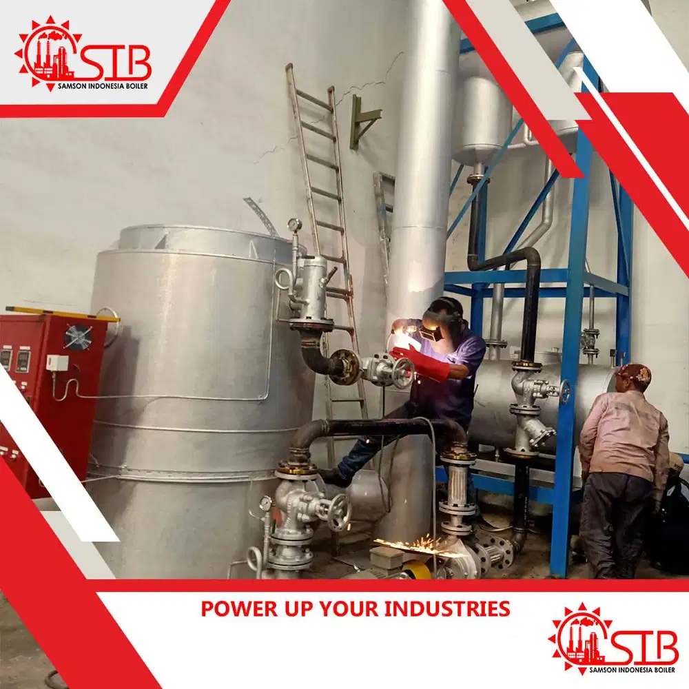 Thermal oil heater 600000 Kcal Solar diesel