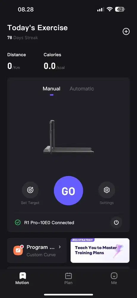 Jual Treadmil Lipat Kingsmith R1 pro