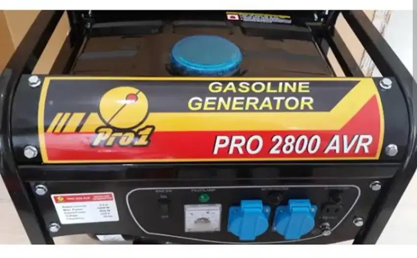 Genset generator pro 1 pro 2800 avr TDK pernah dipakai