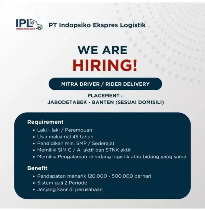 MITRA KURIR AREA CIBALIUNG PANDEGLANG