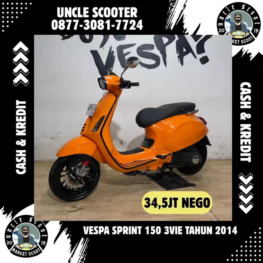 Vespa Sprint 150 3Vie Tahun 2014