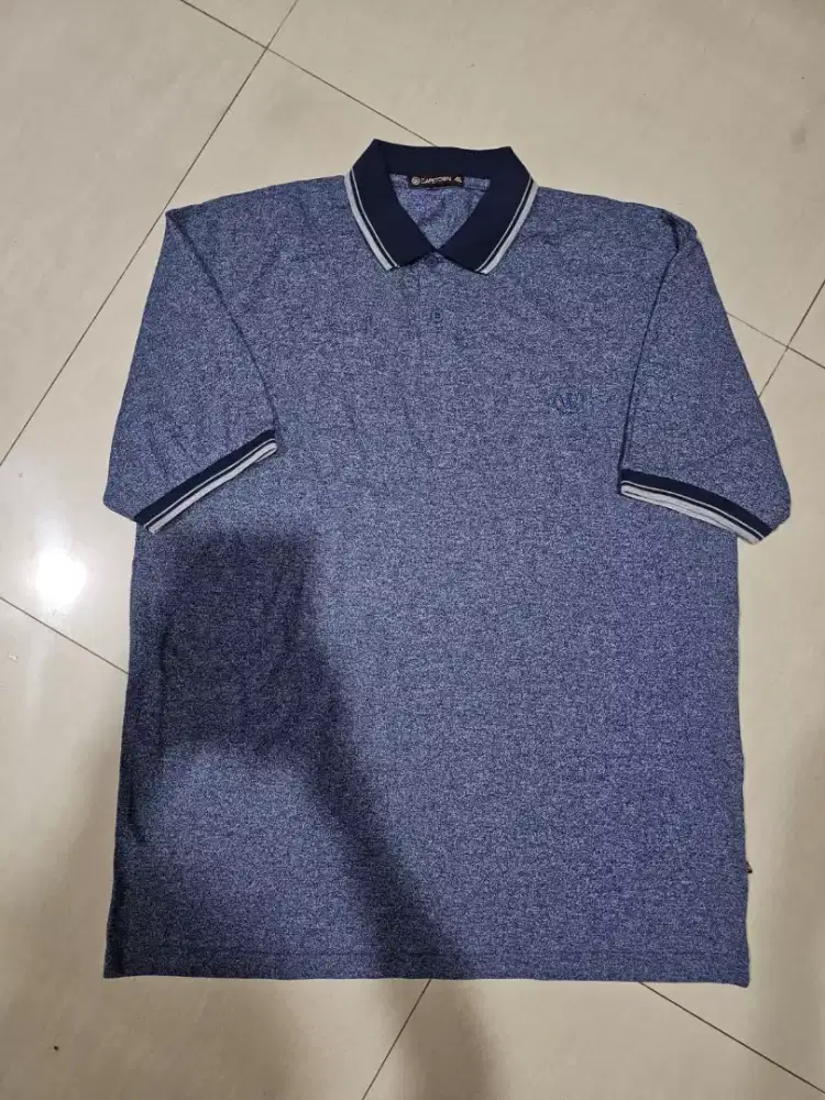 Kaos polo kerah baju atasan bigsize