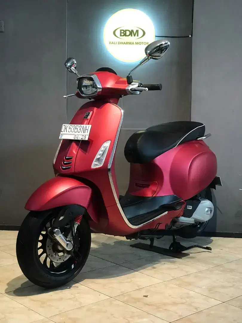 DP 3,5 JT/ BUNGA MENURUN 2%/ PIAGGIO VESPA SPRINT IGET TAHUN 2017