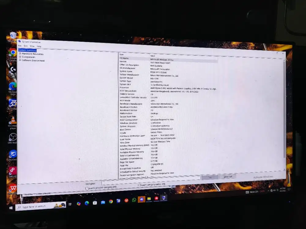 PC Gaming Murah Ryzen 5 + Monitor | Kinerja Ngebut