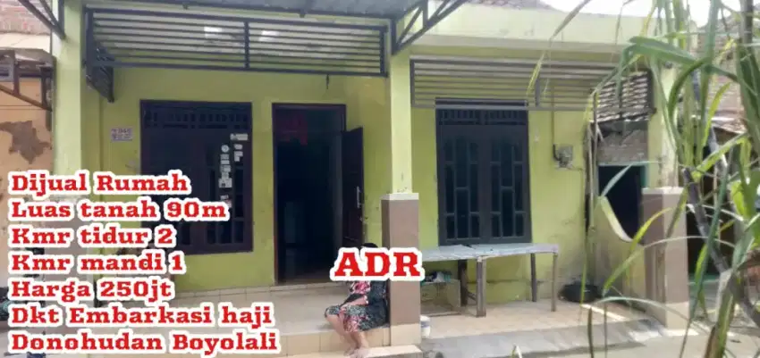 Dijual Rumah Donohudan Embarkasi Haji