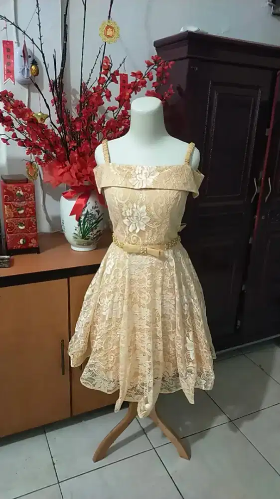 Gaun pesta cewek prelove