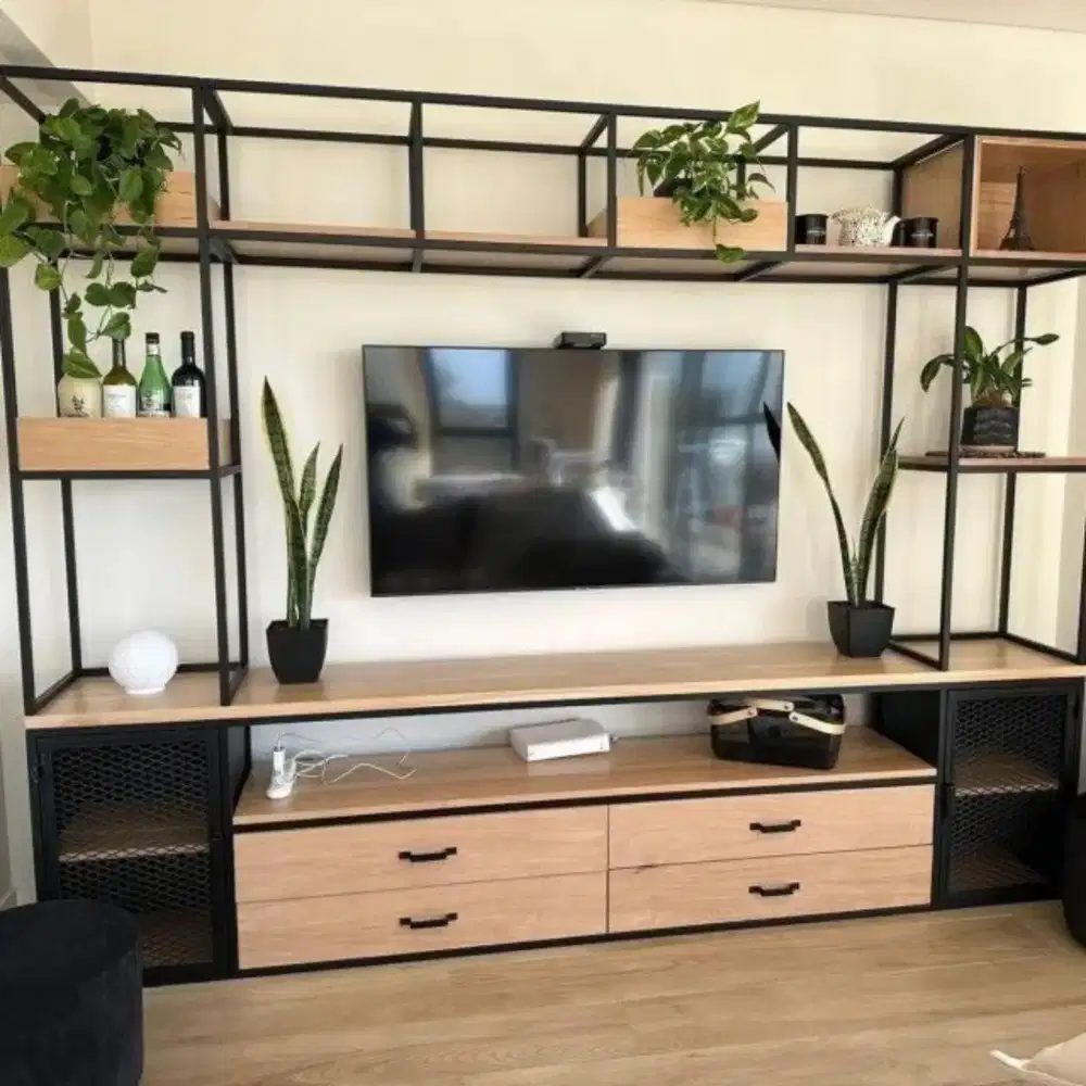 Kabinet / Rak TV modern industrial