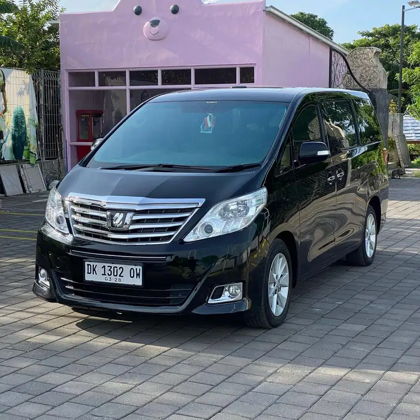 Toyota Alphard G Atpm 2.5 AT - 2012