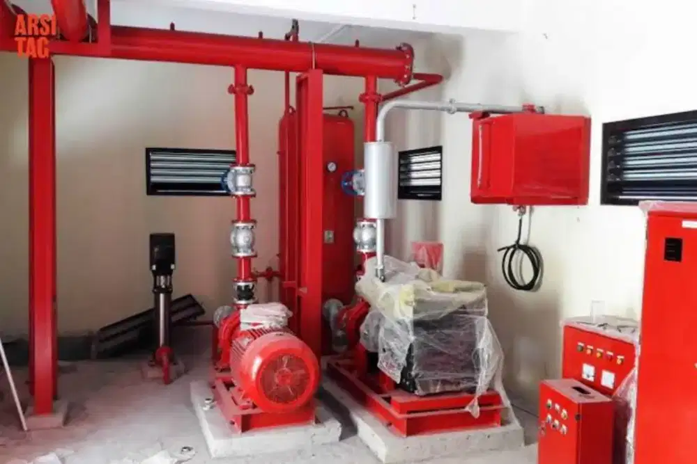 Jasa instalasi fire fighting,plumbing dan elektronik