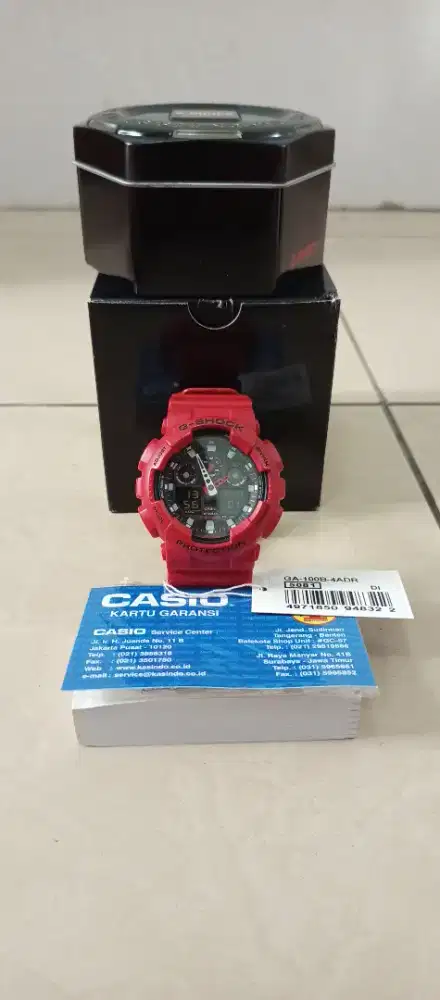 Jam Tangan Casio G-Shock GA-100B-4ADR