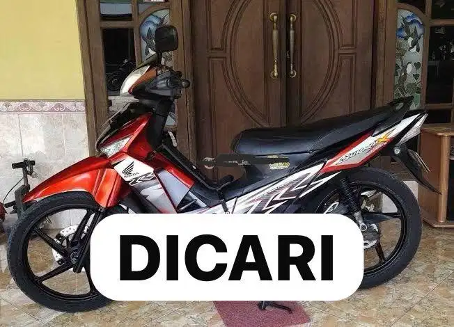 Di Cari Supra X 125 Double Disk DD Tahun 2009 Ke Atas Karbu. 2011