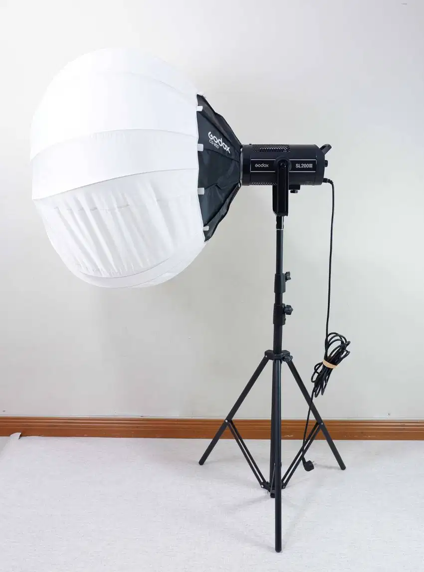 PAKET GODOX SL200 III LED VIDEO LIGHT + GODOX CS-85D + LIGHTSTAND 260T