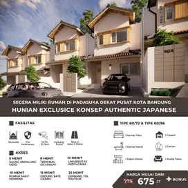 RUMAH JEPANG BS KPR PASIRLUHUR, CIMENYAN,PADASUKA,MANDALAJATI SHM