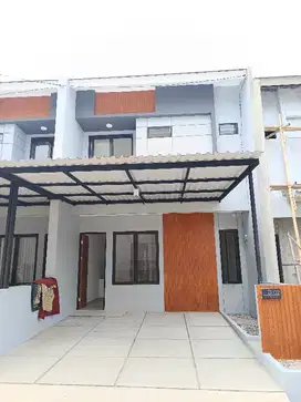 rumah 2 lantai  tanpa dp & free biaya biaya