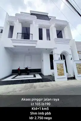 Rumah baru mewah Jagakarsa nempel Cilandak jln 2 mbl 2,7m