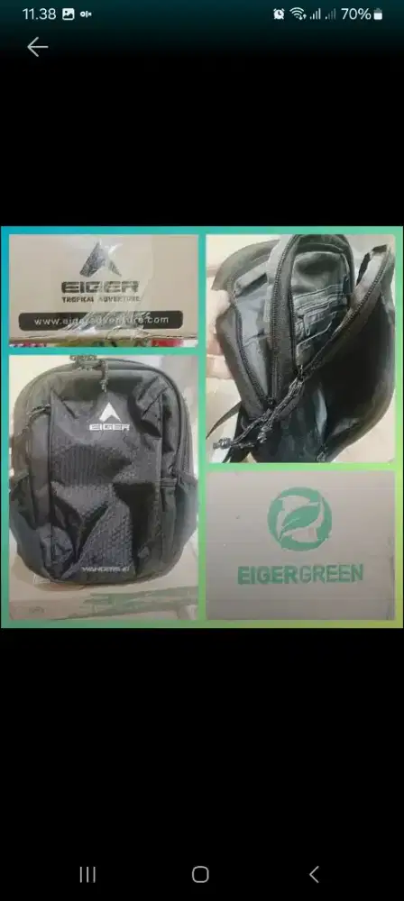 Eiger Wanders 10 Tab Shoulder Bag