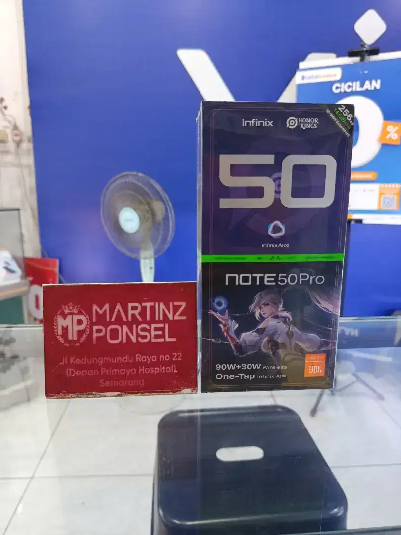 Infinix note 50 pro 8/256 garansi resmi